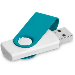 Altitude Axis Gyro White Flash Drive Turqoise